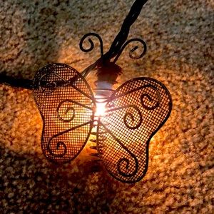 6 strings of butterfly lights 🦋